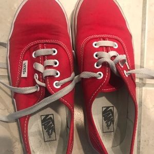 Kids Red Vans